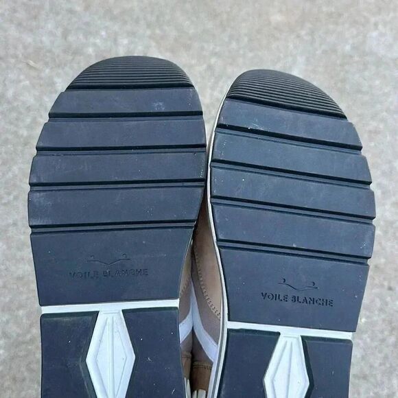 Voile Blanche Sneakers Leather Platform Size 40 - Picture 11 of 14